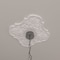 Ekena Millwork Peralta Ceiling Medallion (Fits Canopies up to 4 5/8"), 17 3/4"OD x 3 3/4"ID x 1"P CM17PE - alternate 7